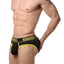 CheapUndies Yellow Exposed Sport Mesh Brief