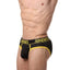CheapUndies Yellow Exposed Sport Mesh Brief