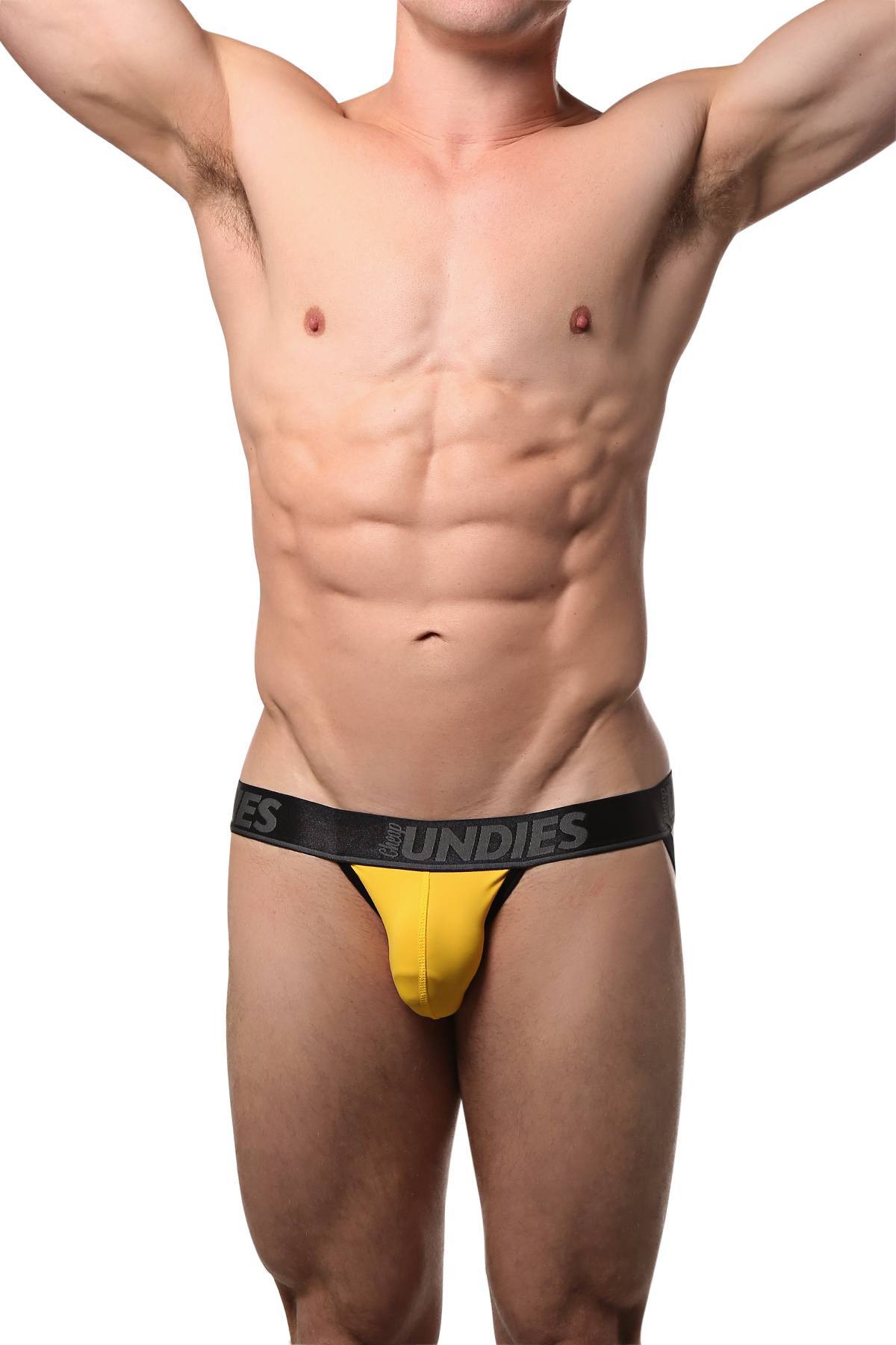 CheapUndies Yellow Fluid Jock