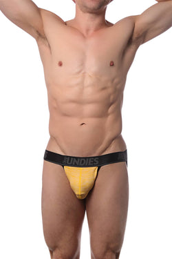 CheapUndies Yellow Marle Jockstrap thumbnail 3