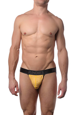 CheapUndies Yellow Marle Jockstrap thumbnail 1