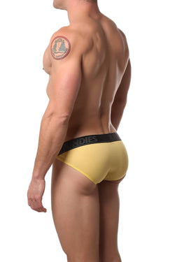 CheapUndies Yellow Mesh Bikini Brief thumbnail 2