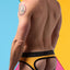 CheapUndies Yellow Sport Mesh Jockbrief