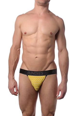 CheapUndies Yellow Zig Zag Jock