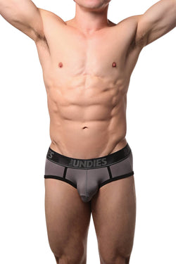 Cheapundies Grey Sports Brief thumbnail 3