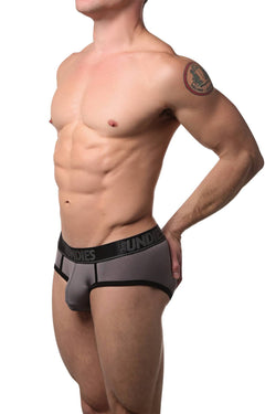 Cheapundies Grey Sports Brief thumbnail 2