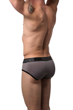 Cheapundies Grey Sports Brief thumbnail 4
