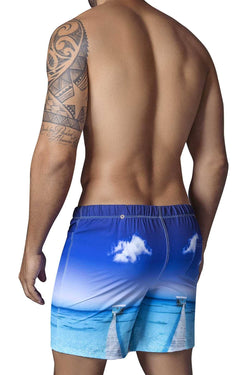 Clever Blue New Zealand Long Swim Short thumbnail 2
