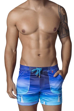 Clever Blue New Zealand Swim Short thumbnail 1