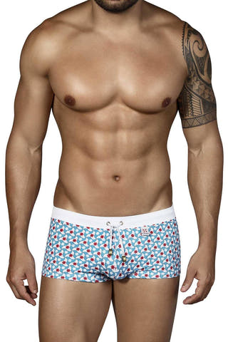 Clever Blue Wonder-Boy Swim Trunk