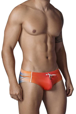 Clever Orange Summer-Time Swim Brief