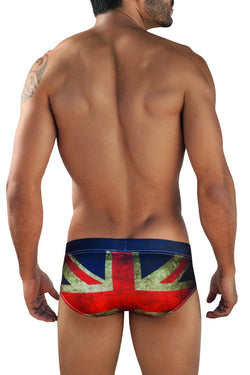 Clever Red/Navy UK Swim Brief thumbnail 2