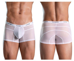 Clever Moda Men's Underwear 1673 Legend Trunks Color White thumbnail 1