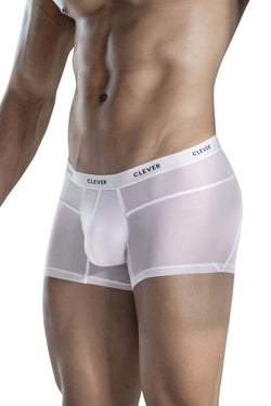 Clever Moda Men's Underwear 1673 Legend Trunks Color White thumbnail 4