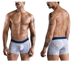 Clever Moda Men's Underwear 1723 Coney Trunks Color Blue thumbnail 1