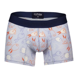 Clever Moda Men's Underwear 1723 Coney Trunks Color Blue thumbnail 4