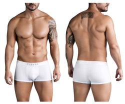 Clever Moda Men's Underwear 1752 Victor Trunks Color White thumbnail 1
