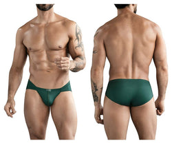 Clever Moda Men's Underwear 1775 Optimo Briefs Color Dark Green thumbnail 1