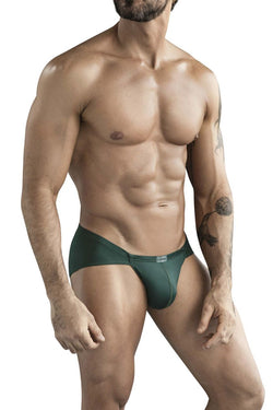 Clever Moda Men's Underwear 1775 Optimo Briefs Color Dark Green thumbnail 4