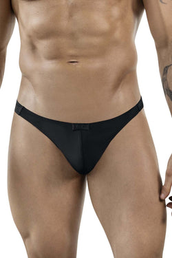 Clever Moda Men's Underwear 1830 Desirable Thongs Color Black thumbnail 2