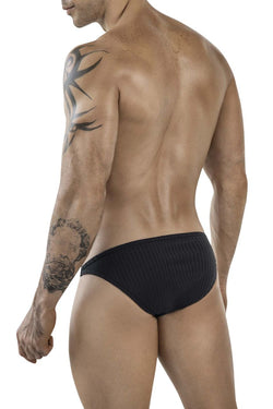 Clever Moda Men's Underwear 1846 Mantra Bikini Color Black thumbnail 3