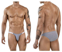 Clever Moda Men's Underwear 1846 Mantra Bikini Color Gray thumbnail 1