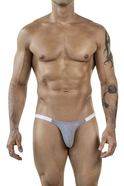 Clever Moda Men's Underwear 1846 Mantra Bikini Color Gray thumbnail 2