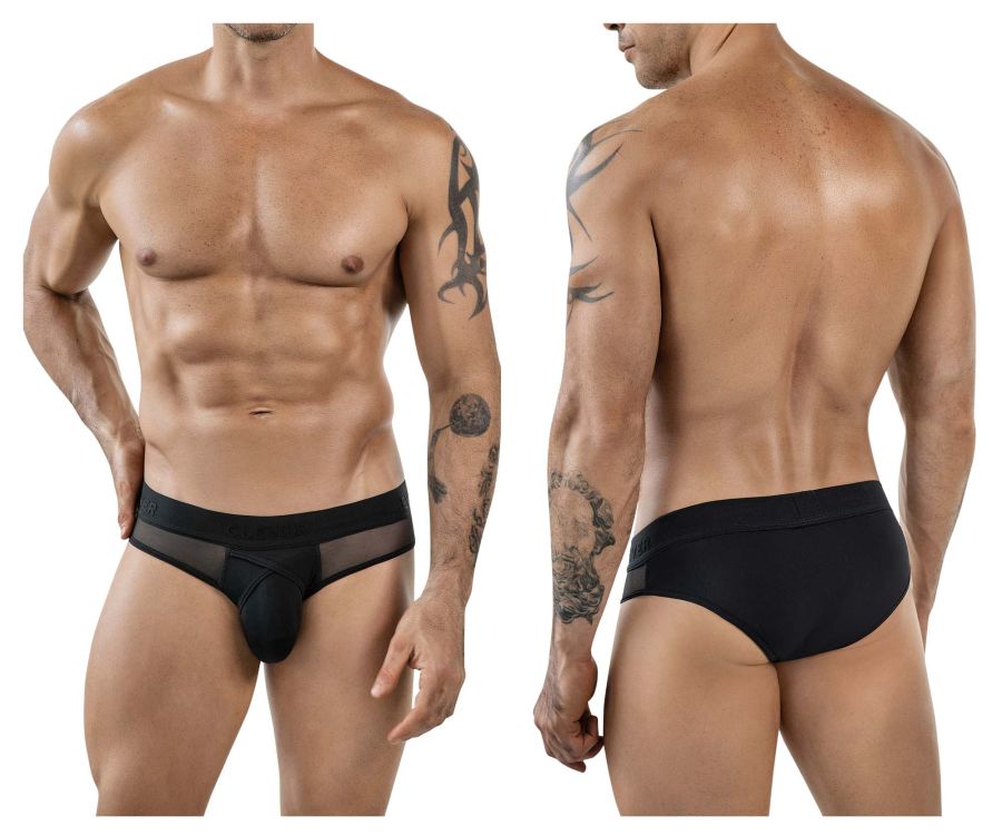 Clever Moda Men's Underwear 1849 Eros Bikini Color Black