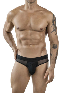 Clever Moda Men's Underwear 1849 Eros Bikini Color Black thumbnail 3