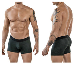Clever Moda Men's Underwear 1850 Laberin Trunks Color Black thumbnail 1