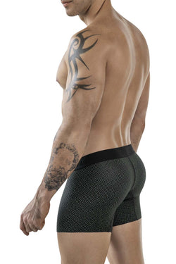 Clever Moda Men's Underwear 1850 Laberin Trunks Color Black thumbnail 3