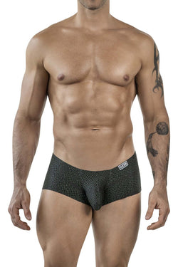Clever Moda Men's Underwear 1852 Laberin Trunks Color Black thumbnail 2