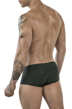 Clever Moda Men's Underwear 1852 Laberin Trunks Color Black thumbnail 3