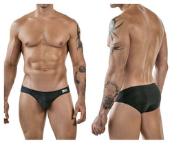 Clever Moda Men's Underwear 1853 Laberin Bikini Color Black thumbnail 1