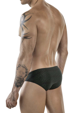 Clever Moda Men's Underwear 1853 Laberin Bikini Color Black thumbnail 3