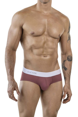 Clever Moda Men's Underwear 1863 Lecler Briefs Color Grape thumbnail 3
