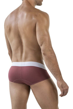 Clever Moda Men's Underwear 1863 Lecler Briefs Color Grape thumbnail 4