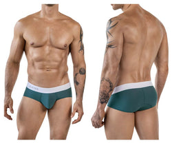 Clever Moda Men's Underwear 1863 Lecler Briefs Color Green thumbnail 1