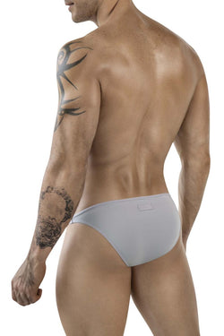 Clever Moda Men's Underwear 1865 Oomph Bikini Color Gray thumbnail 4