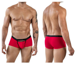 Clever Moda Men's Underwear 1866 Tokio Trunks Color Red thumbnail 1