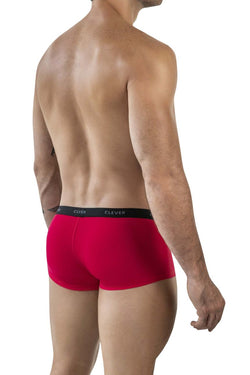 Clever Moda Men's Underwear 1866 Tokio Trunks Color Red thumbnail 4