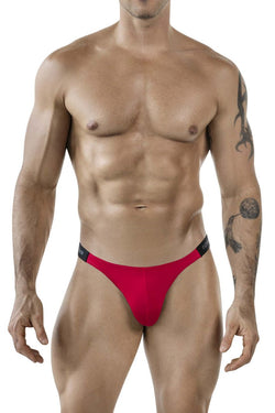 Clever Moda Men's Underwear 1867 Tokio Bikini Color Red thumbnail 2