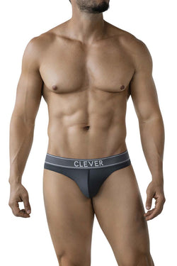 Clever Moda Men's Underwear 2008 Raw Thongs Color Dark Gray thumbnail 2