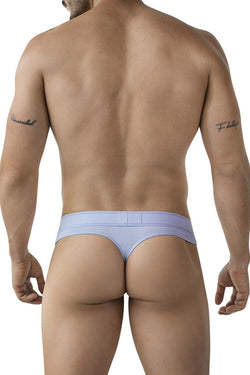 Clever Moda Men's Underwear 2008 Raw Thongs Color Light Blue thumbnail 3