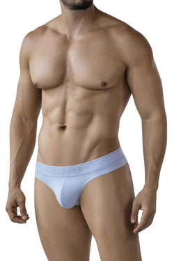 Clever Moda Men's Underwear 2008 Raw Thongs Color Light Blue thumbnail 4