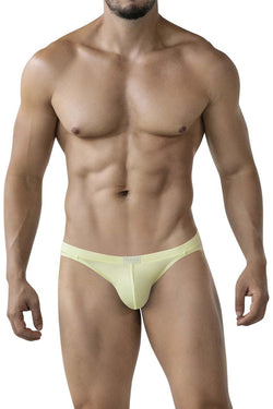 Clever Moda Men's Underwear 2014 Reto Briefs Color Light Yellow thumbnail 2