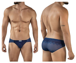 Clever Moda Men's Underwear 2016 Mosaico Briefs Color Dark Blue thumbnail 1