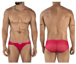 Clever Moda Men's Underwear 2016 Mosaico Briefs Color Red thumbnail 1