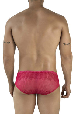 Clever Moda Men's Underwear 2016 Mosaico Briefs Color Red thumbnail 3