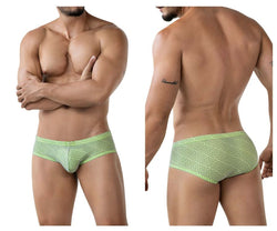 Clever Moda Men's Underwear 2017 Neon Briefs Color Green thumbnail 1
